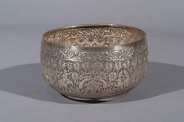 Silver Bowl, Lucknow, Circa 1880