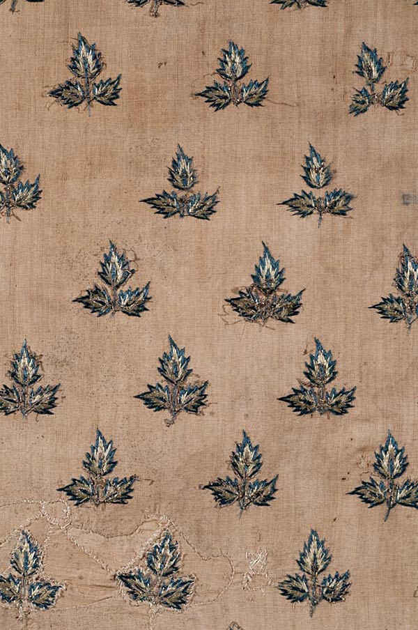 Part of a Jamawar (coat) length, Mughal style, Circa 1750 - 1800, 129 x 55 cms