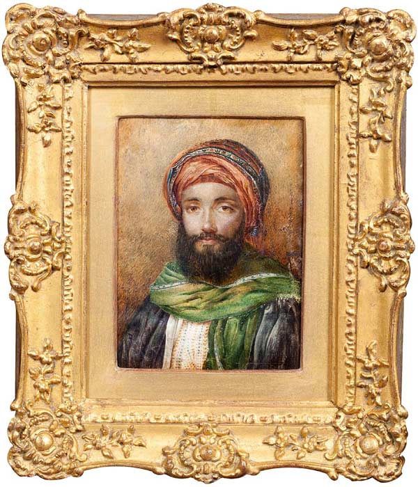 Name Uknown, 14 x 11 cms, 19th century
