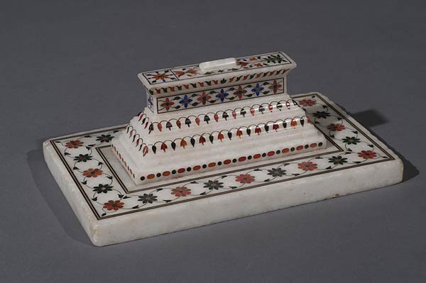 Cenotaphs, Anonymous Agra Craftsman, Pietra Dura, Circa 1850, Marble, 22 x 13 x 9 cms