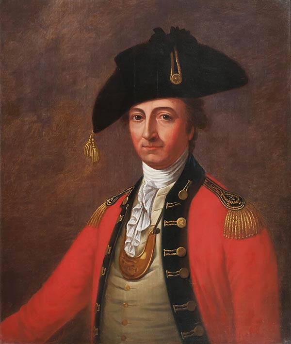 Portrait of an East India Company Officer, Nathaniel Hone, Oil on Canvas, Circa 1770, 81 x 69 cms