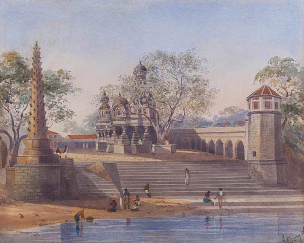 Temples and Bathing Reservoir at Chonk, Julius Middleton Boyd