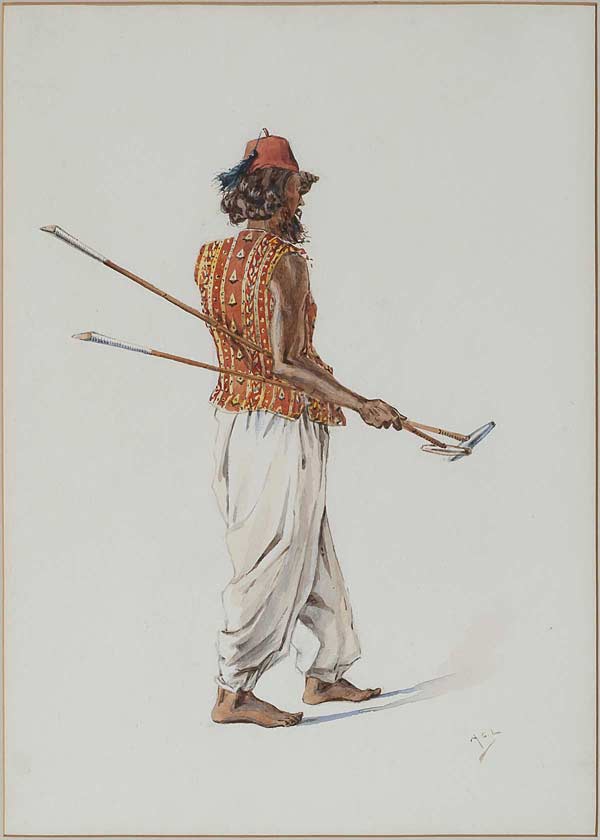 Twelve Various Indian Subjects, Alfred Crowdy Lovett (1862 – 1919), Watercolour on paper, Bombay 1884, 32 x 22 cms