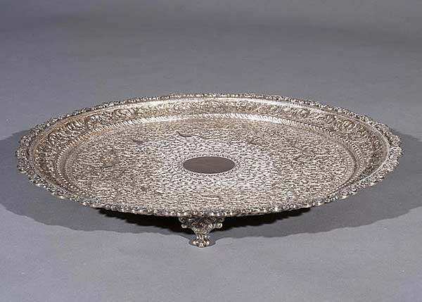 Anonymous Kutch Silversmith, Silver Platter