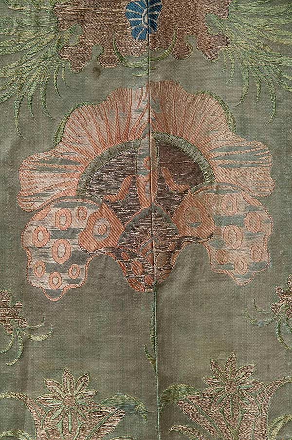 Bizarre Silk Chasuble, An exceptional chasuble made out of bizarre silks, French, possibly from Tours, Circa 1700